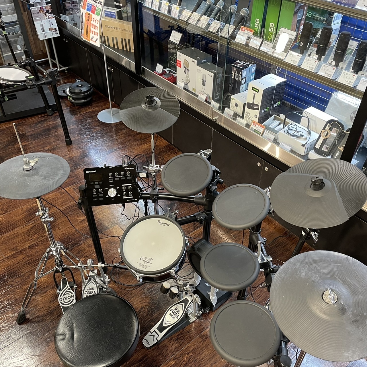 Roland TD-25 2クラッシュ 4タム コンプリートセット【USED】（中古