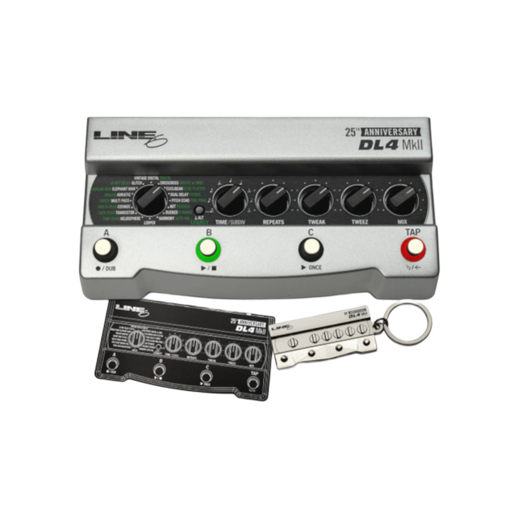 LINE 6 DL4 MkII SPECIAL EDITION 25TH ANNIVERSARY SILVER（新品/送料