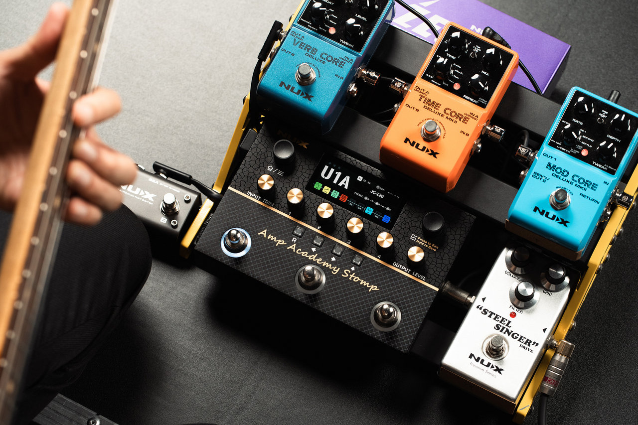 NUX Amp Academy アンプシミュレーター NUX / Amp Academyの特徴と使い方などをレビュー。リアルなアンプ