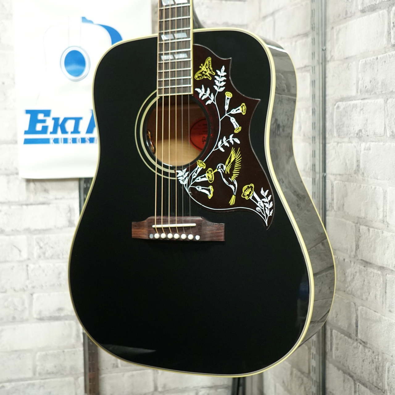 Gibson 【Greatest Hits Vo.2】Custom Hummingbird Torch -Ebony Gloss