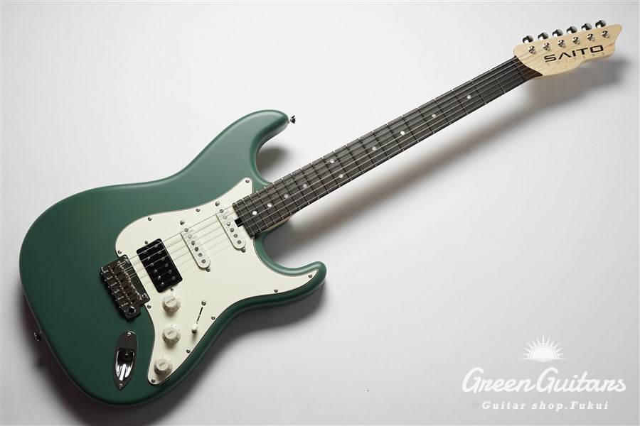 SAITO GUITARS S-622CS Alder/R - Moss Green（新品/送料無料）【楽器 