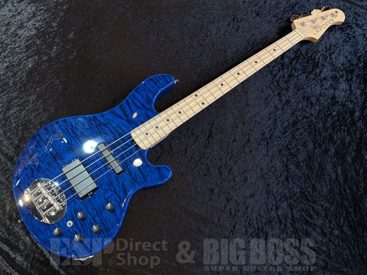 Lakland Lakland SL44-94 Deluxe/M【Blue Translucent / Maple