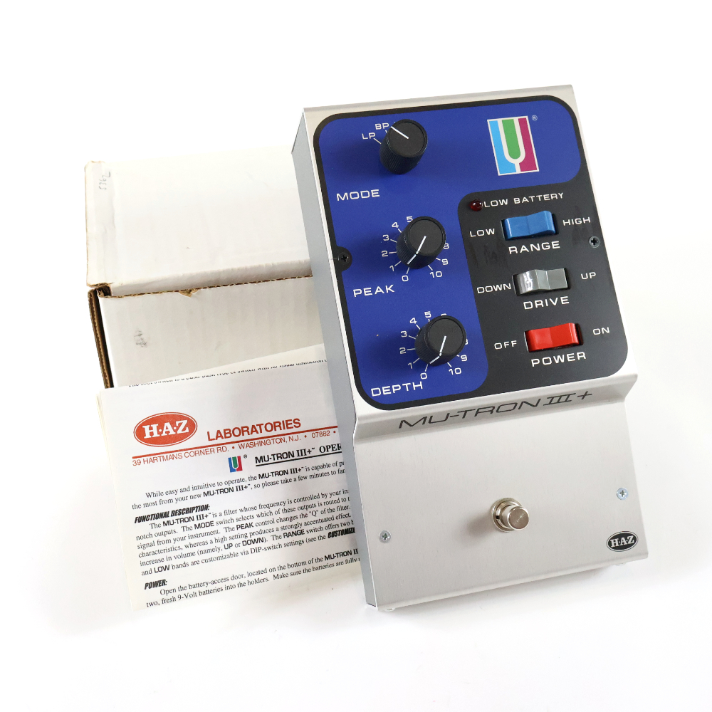 HAZ 【中古】 エンベロープフィルター エフェクター HAZ MU-TRON