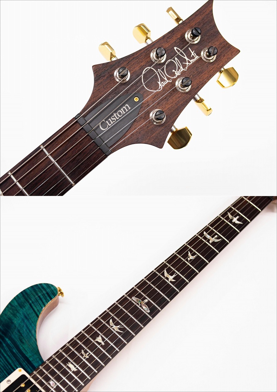 Paul Reed Smith(PRS) CUSTOM 24 10TOP Blue Matteo 2018（中古/送料