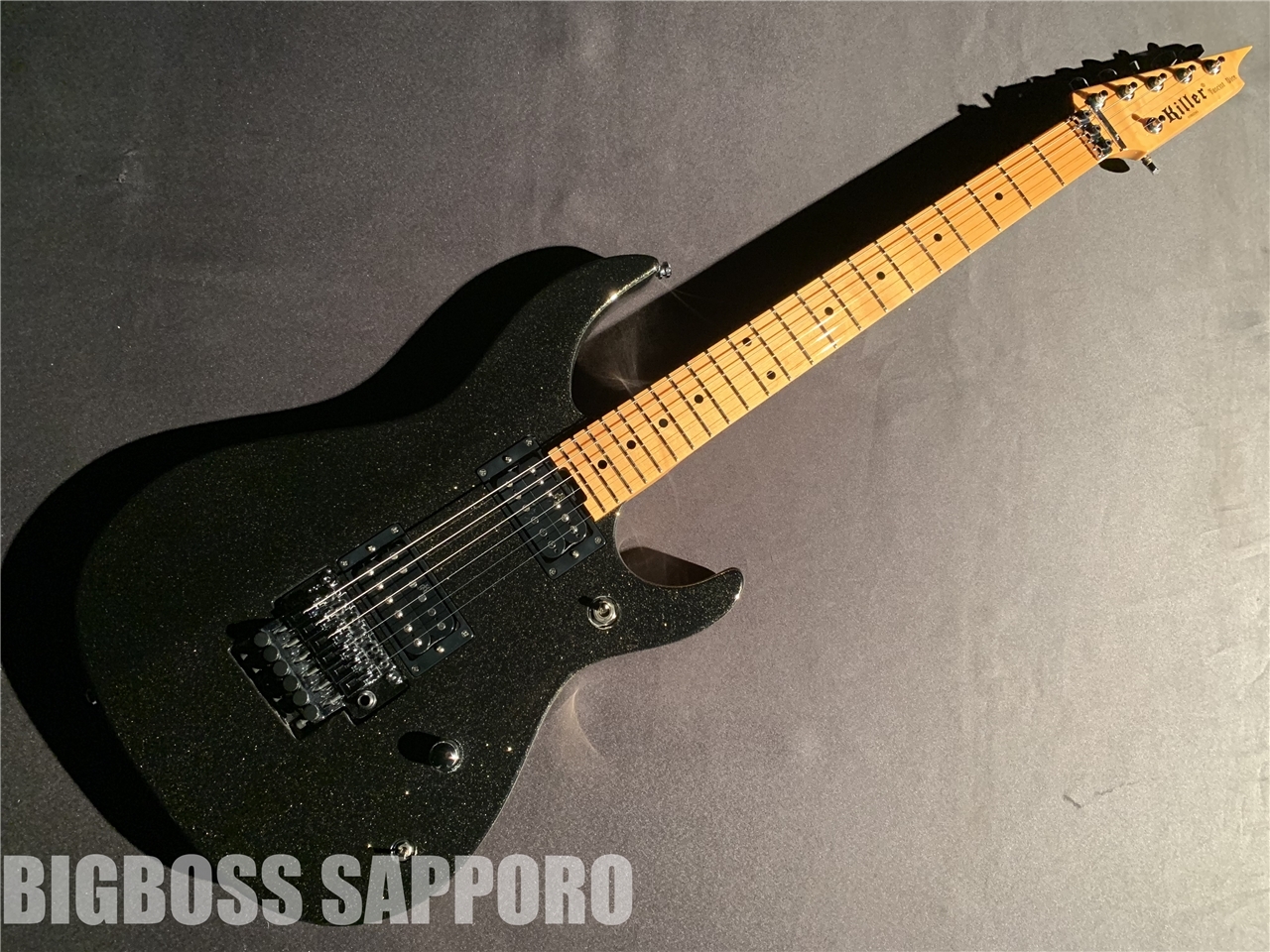☆KILLER☆KG-SERPENT Galaxy Black(改)EMGピックアップ搭載 FASCIST