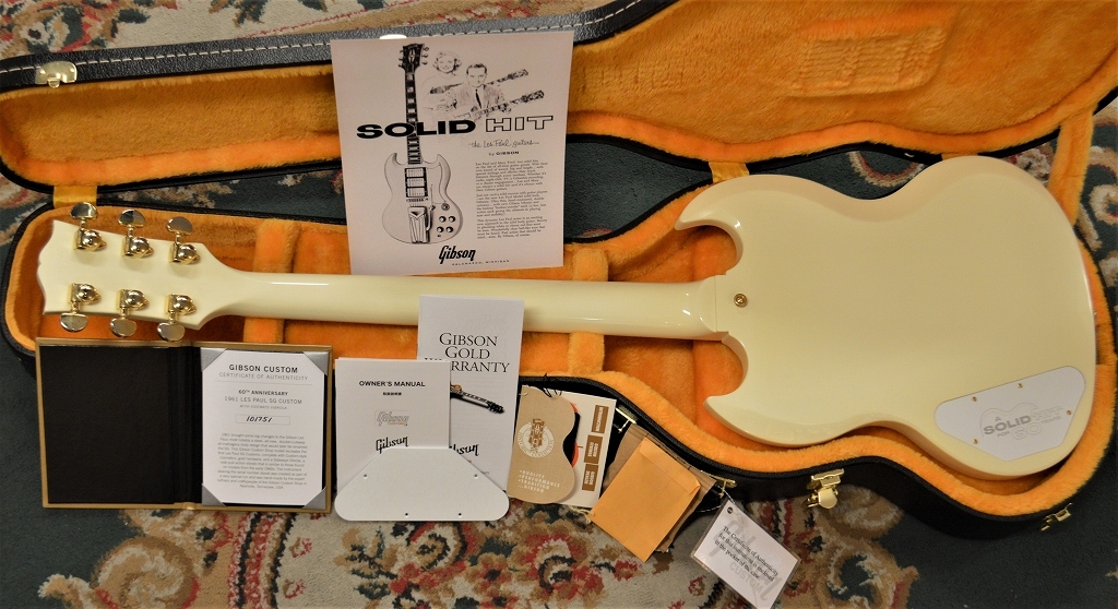 Gibson Custom Shop 60th Anniversary 1961 Les Paul SG Custom w