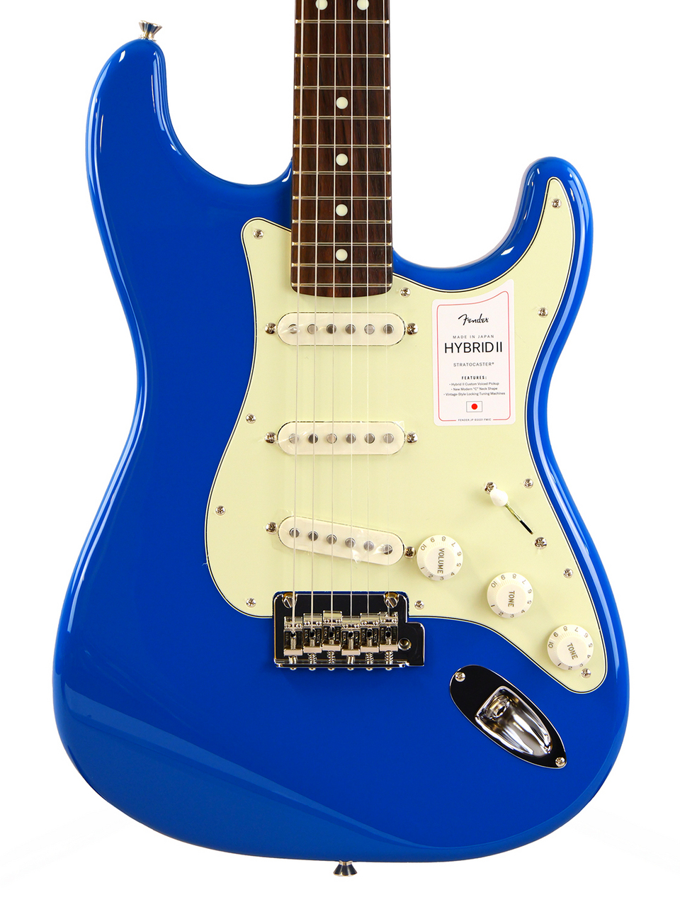 Fender Made in Japan Hybrid II Stratocaster (Forest Blue