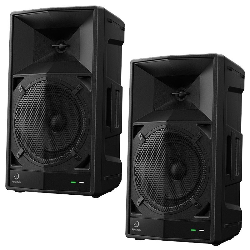 アンプ 内蔵スピーカー ワイヤレスアンプセット ポータブルワイヤレスアンプ＋床上型マイクスタンド JVC ケンウッド ビクター KENWOOD 送料無料 インボイス対応 AlphaTheta WAVE-EIGHT ポータブル・アンプ内蔵ワイヤレスPA⁄DJ