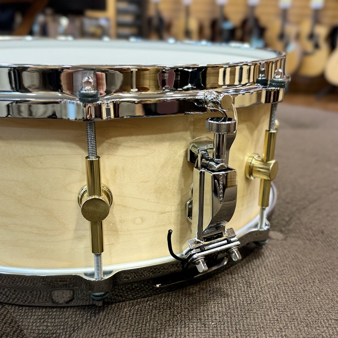 Canopus MO-1455  オイルフィニッシュメイプルスネア MO Snare Drum【エム・オー スネアドラム】 | CANOPUS DRUMS