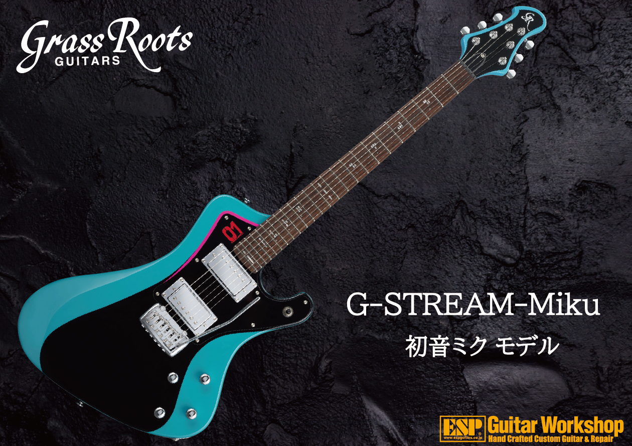 GrassRoots G-STREAM-Miku - エレキギター