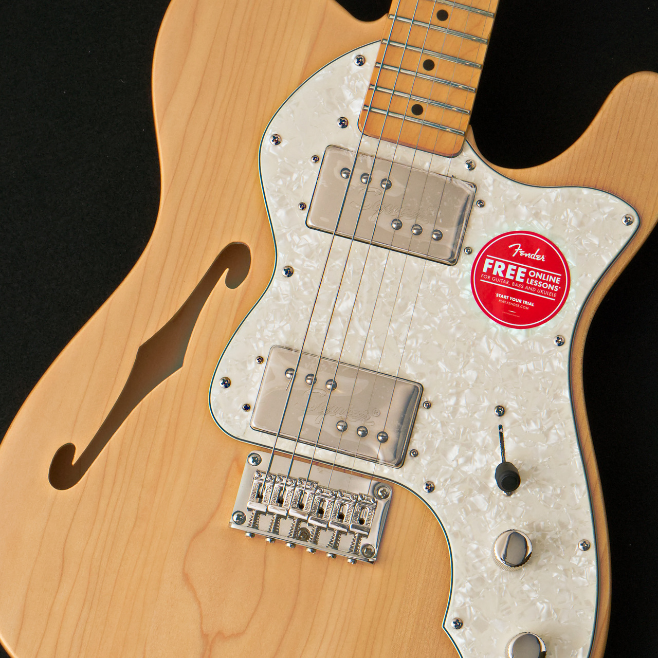 Squier by Fender Classic Vibe 70s Telecaster Thinline Natural