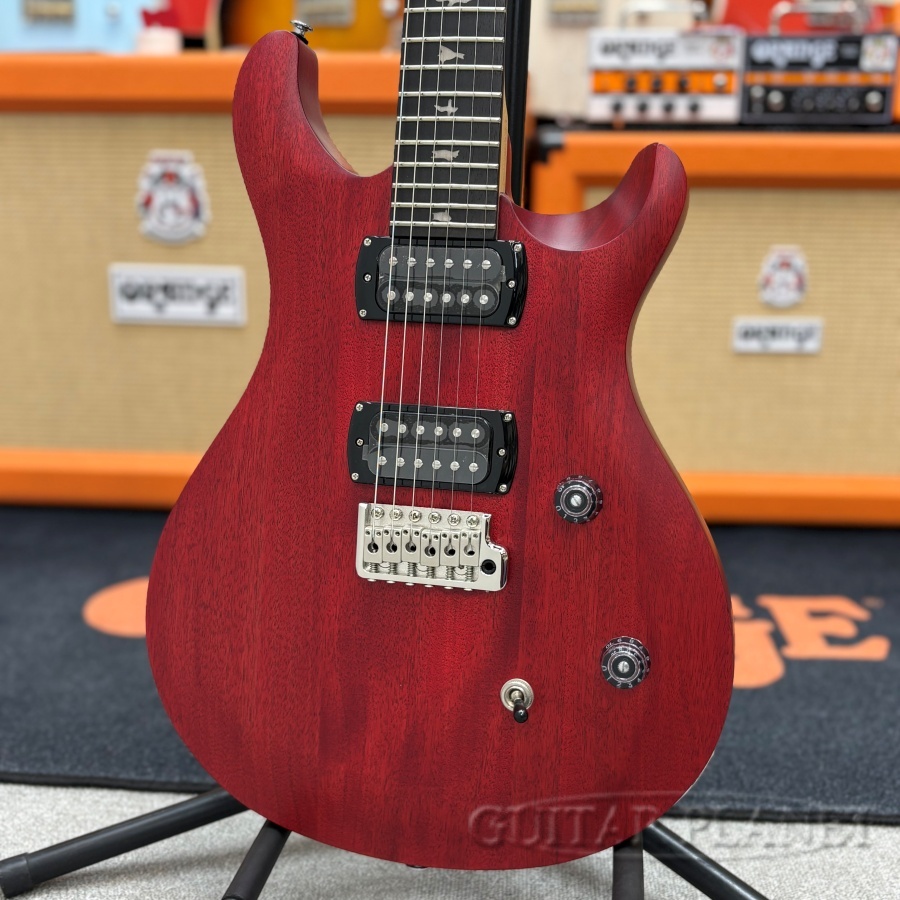 【純正ケース付】PRS SE Standard24 CherryRed動作確認済 PRS SE CE24 Standard Satin -Vintage Cherry-【2025年製】【#CTI