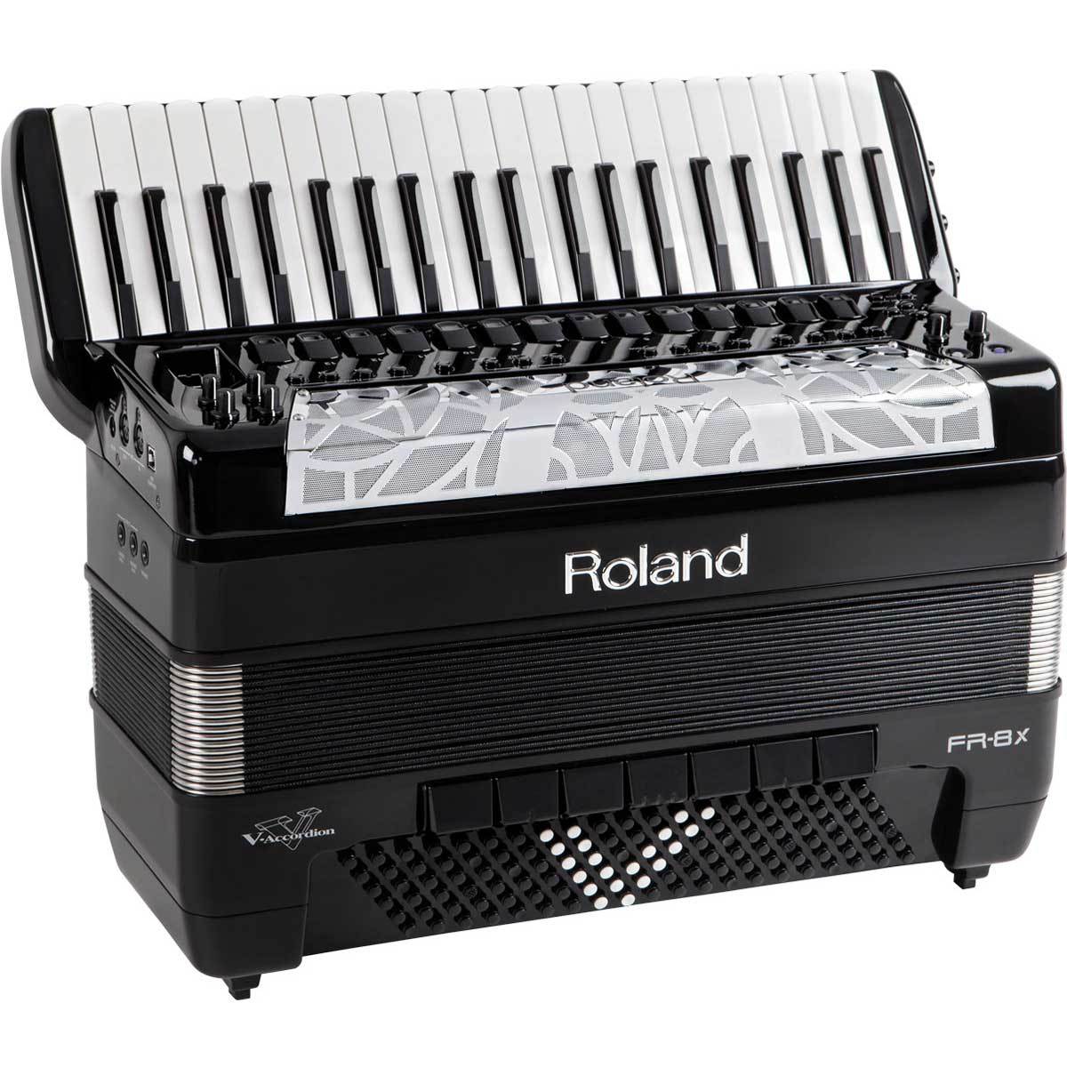 Roland V-Accordion FR-8X BK ブラック Vアコーディオン ピアノ鍵盤