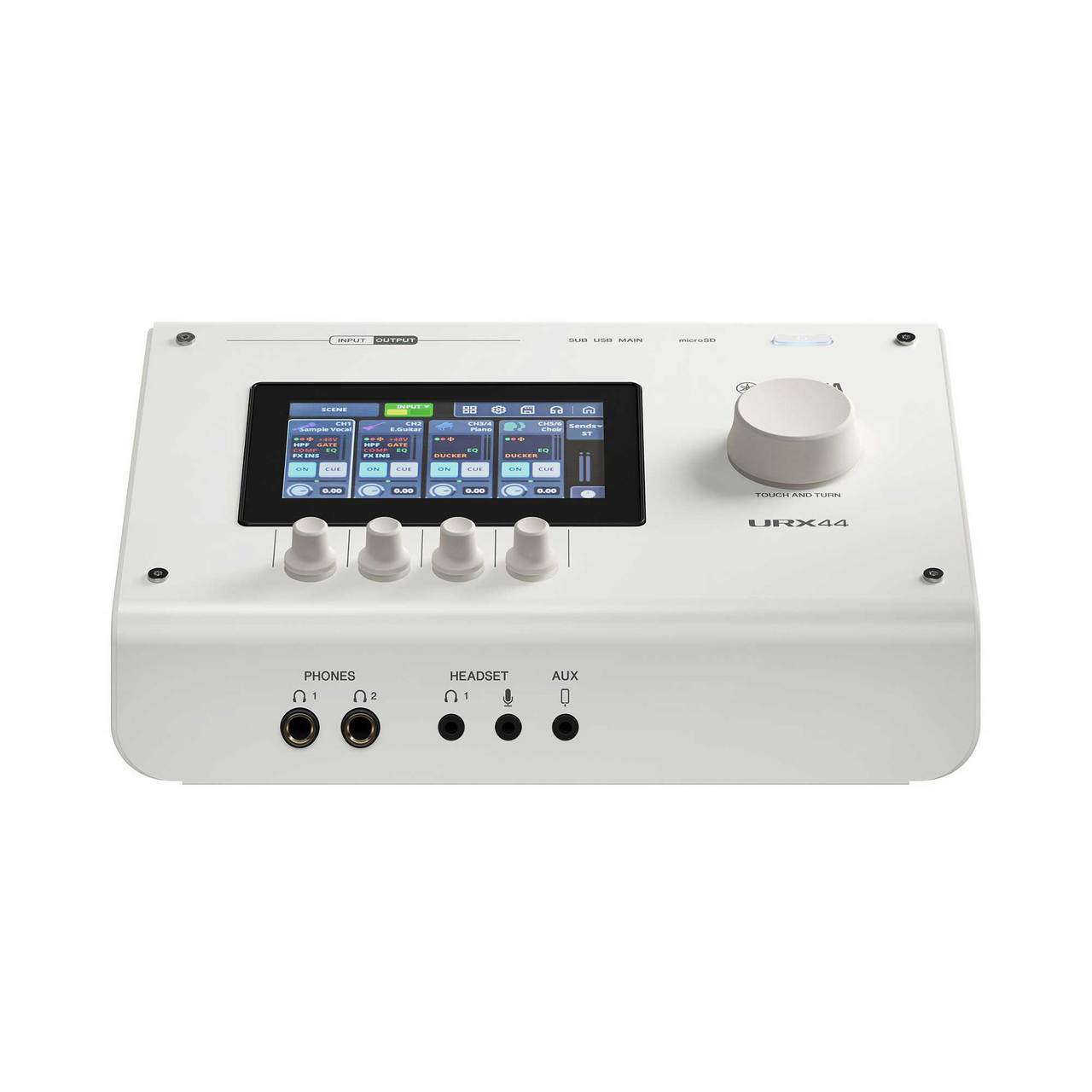 YAMAHA URX44 (White) オーディオインターフェイス 6IN/4OUT USB-C