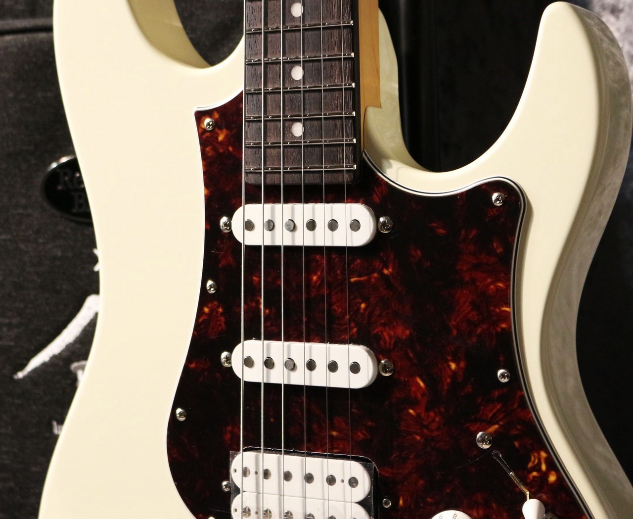 FUJIGEN(FGN) 【濃い目ローズウッド指板】EOS3-AL-R ~Antique White