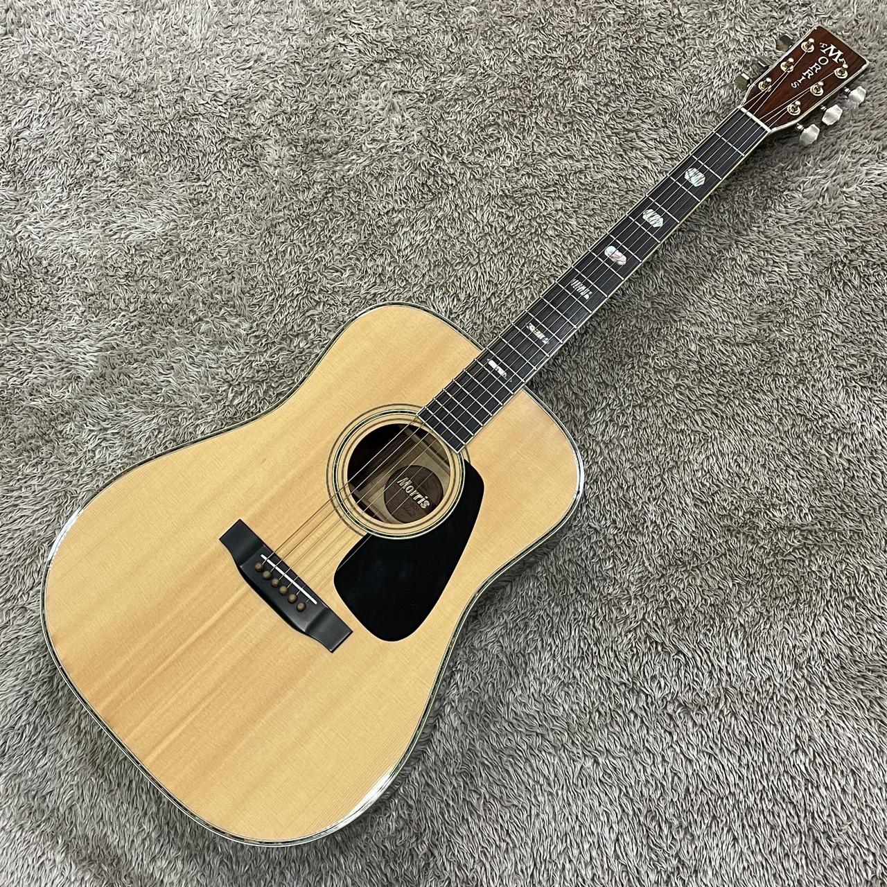 良品】Morris モーリス MD-525 アコースティックギター ハカランダ-