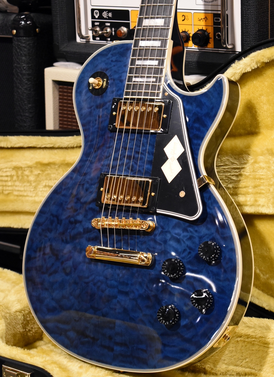 Epiphone Dealer Select IGC Les Paul Custom Quilt Viper Blue