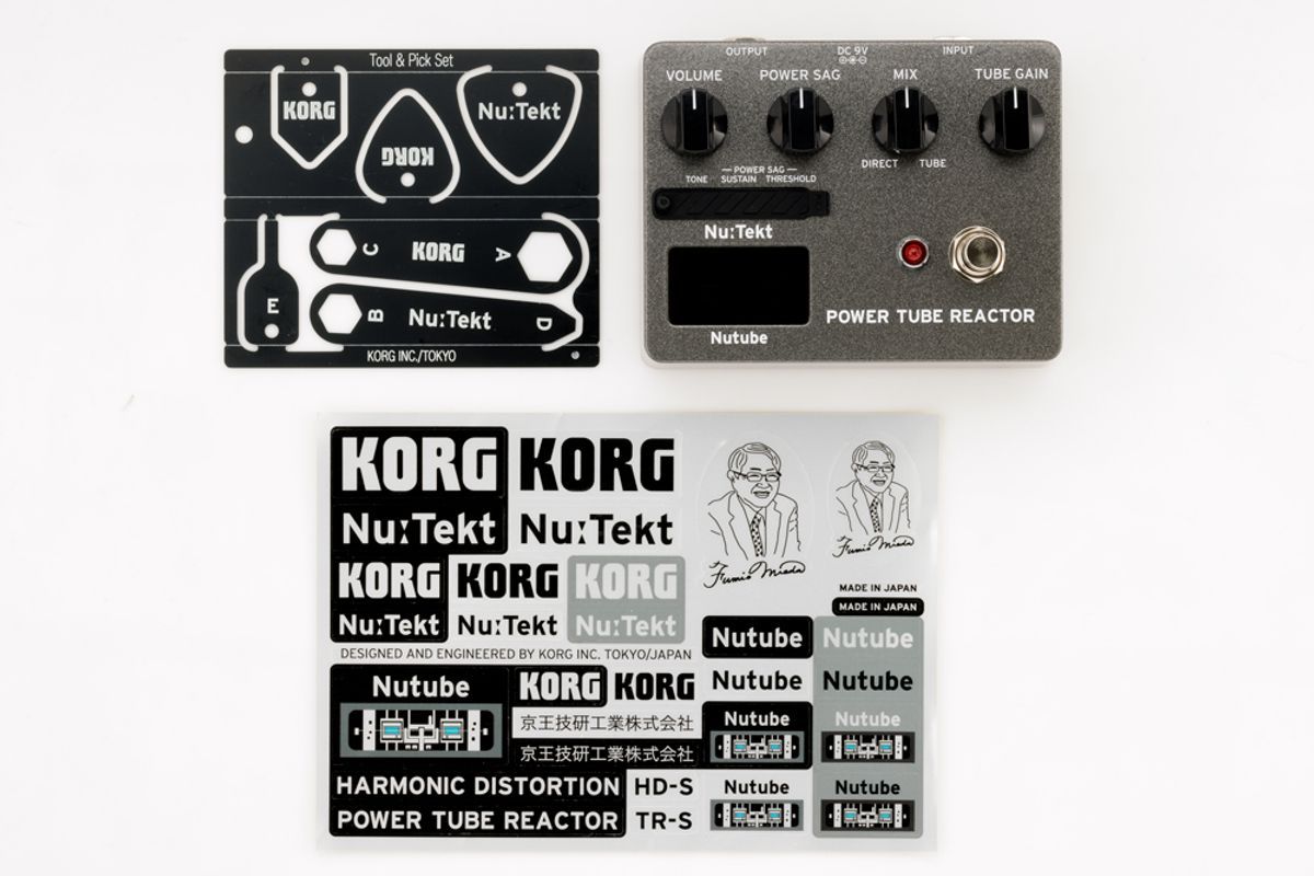 KORG Nu:tekt TR-S POWER TUBE REACTER EFFECT PEDAL KIT