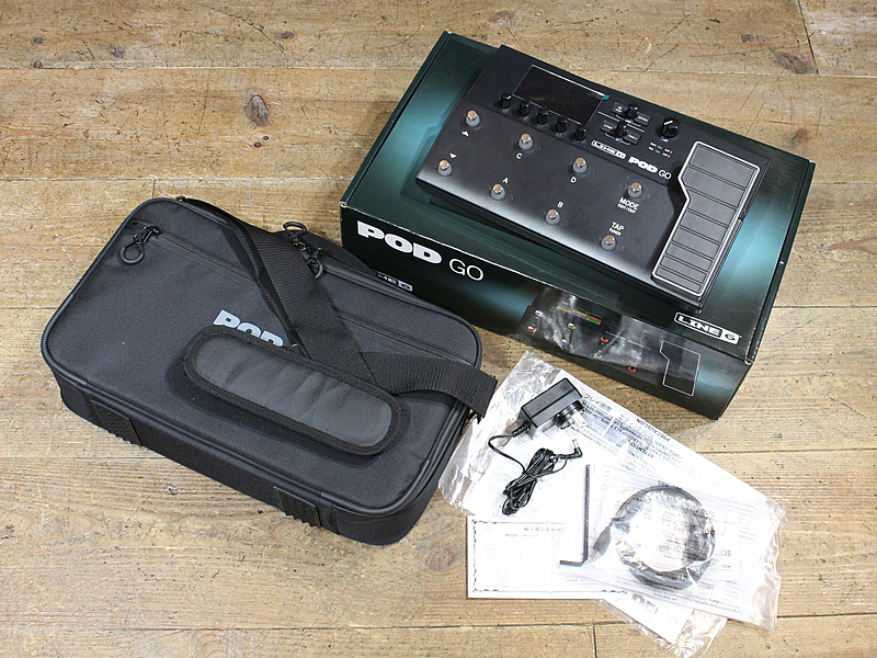 ※DLINE 6 POD GO マルチエフェクター 純正ACアダプター付属 LINE 6 POD GO（中古）【楽器検索デジマート】