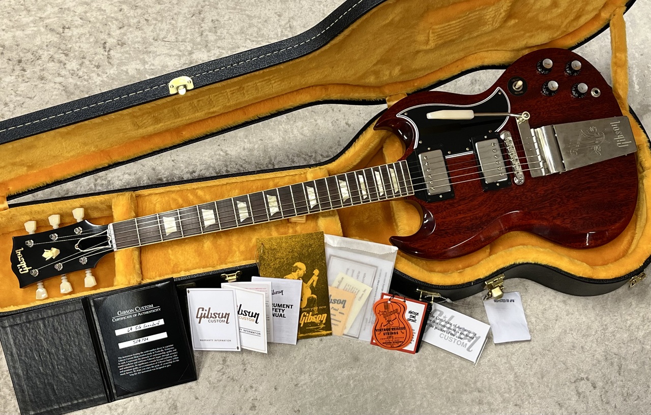 ギター Gibson Gibson Custom Shop 1964 SG Standard Reissue with Maestro Vibrola