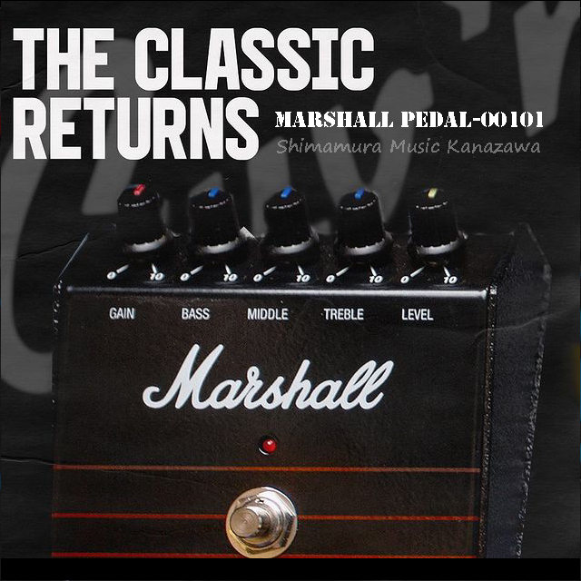 Marshall 60th Anniversary Model The Guv'nor PEDL-00101【在庫 