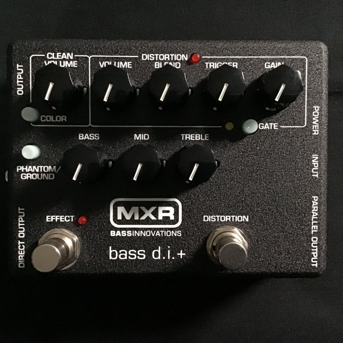 品質極上 MXR M80 Bass D.I. + ベース プリアンプ ディストーション ...