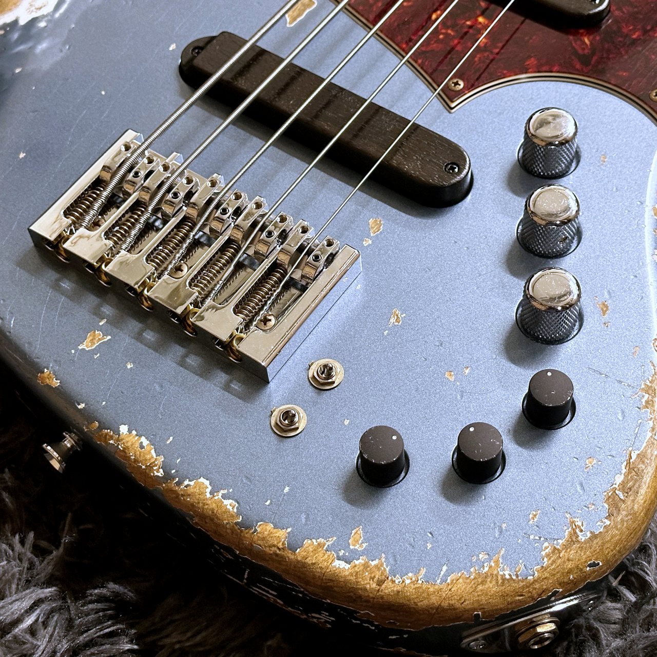 Xotic XJ-1T 5st 24F Dark Lake Placid Blue Heavy Aged #3798（新品
