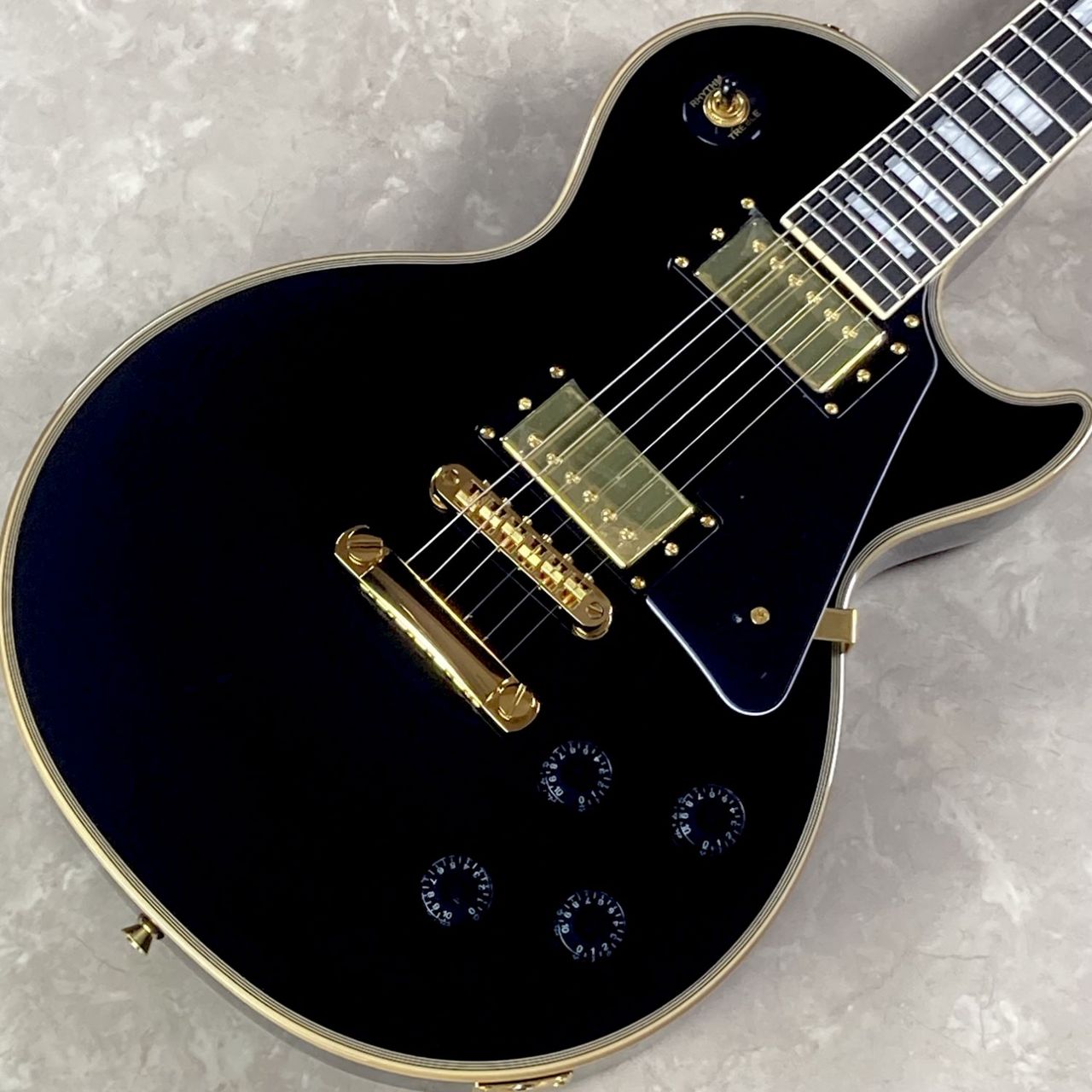 BUSKER'S BLC-500 BLK レスポールカスタム ステンレスフレット エレキ