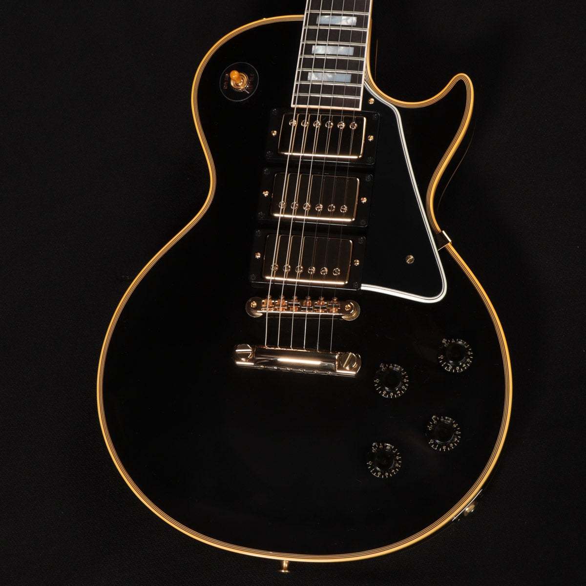 Gibson Custom Shop 1957 Les Paul Custom Reissue 3-Pickup VOS Ebony