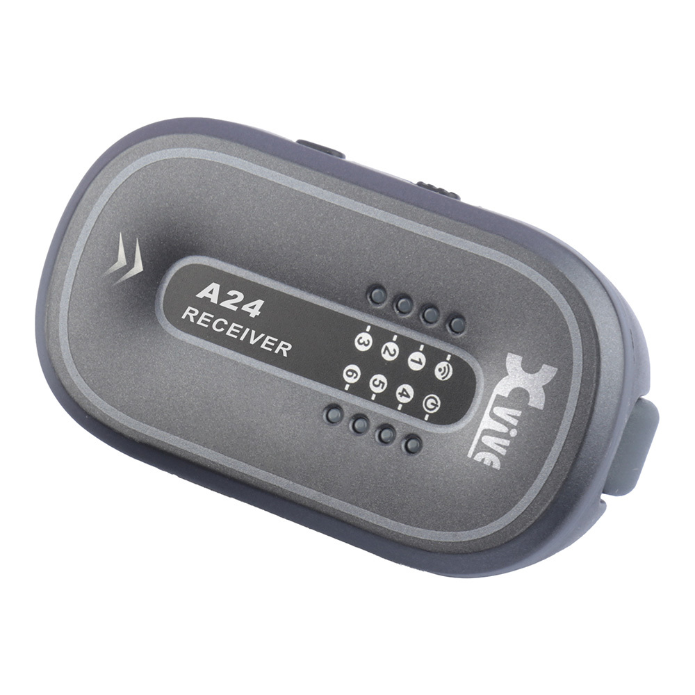 Xvive　ギター用　ワイヤレスシステム　XV-A24　＃GY　　グレイ Xvive A24 Guitar Wireless System XV-A24 #GY（新品/送料無料）【楽器