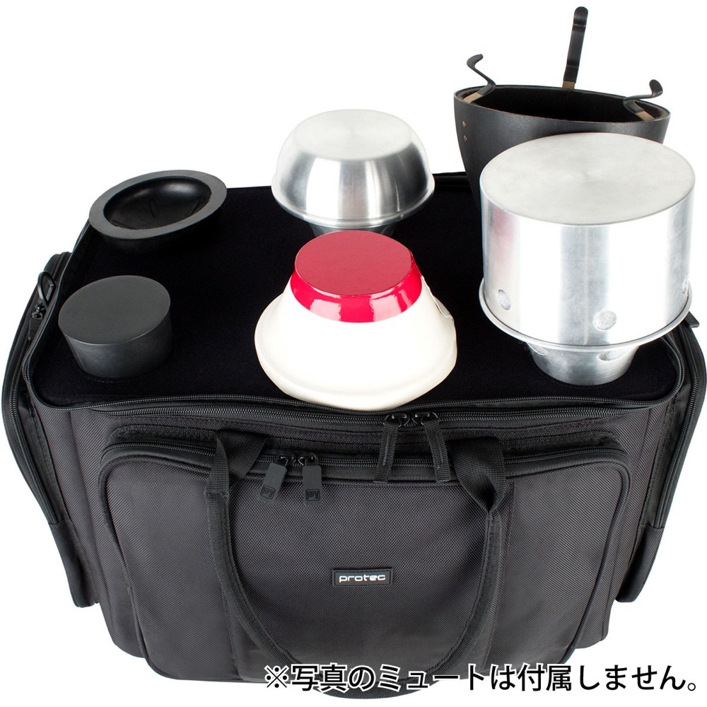 PRO TEC M407 Trombone Mute Bag Modular Walls & Mute Holder トロン