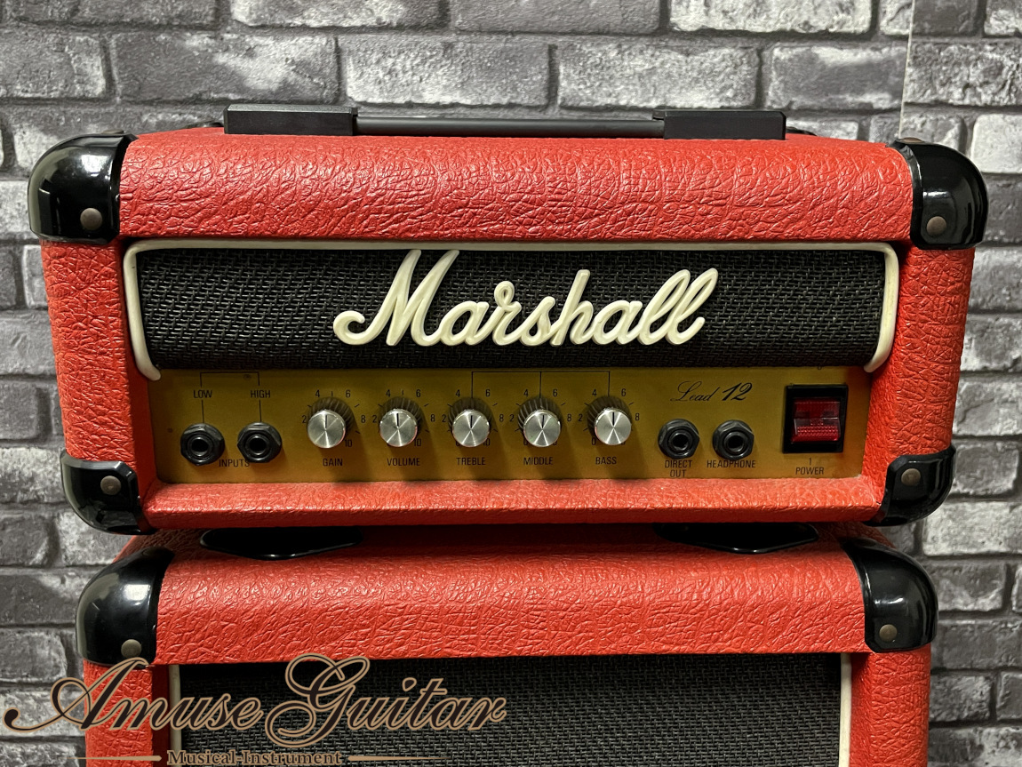 Marshall Lead 12 Mini Stack 3005 # Red 1989年製【Rare Color 