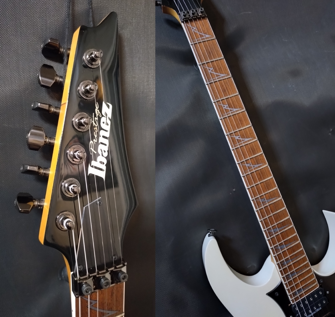 ibanez prestige RG2550Z-GW ハードケース付属 Ibanez RG2550Z-GW [Galaxy White]（中古）【楽器検索デジマート】