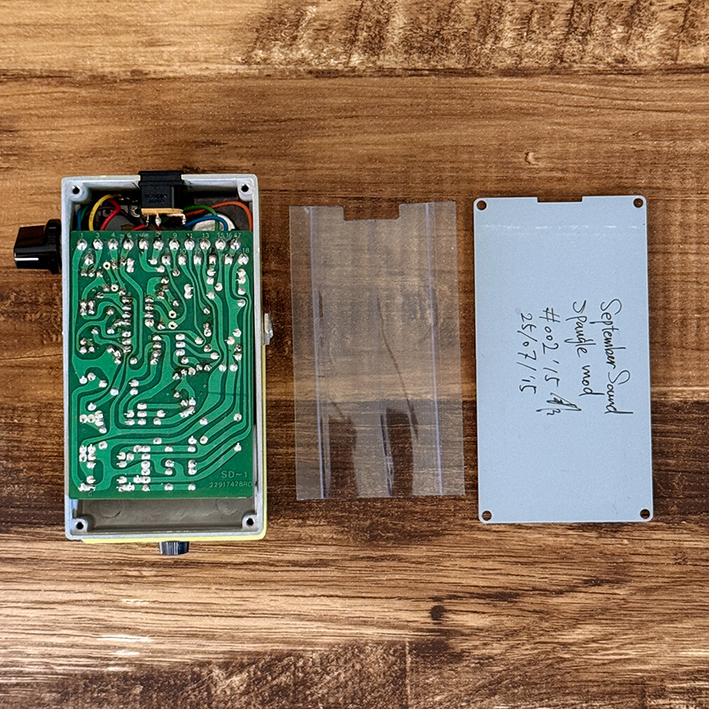September Sound SD-1 Spangle Mod（中古）【楽器検索デジマート】
