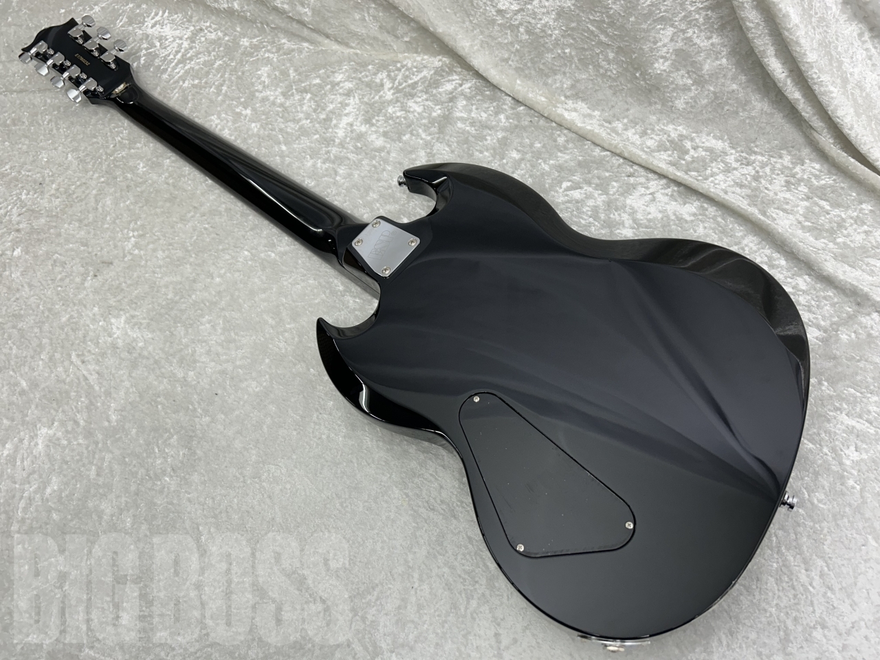 ESP D-KV-7st(Black w/Purple Sparkle Skull)（新品特価/送料