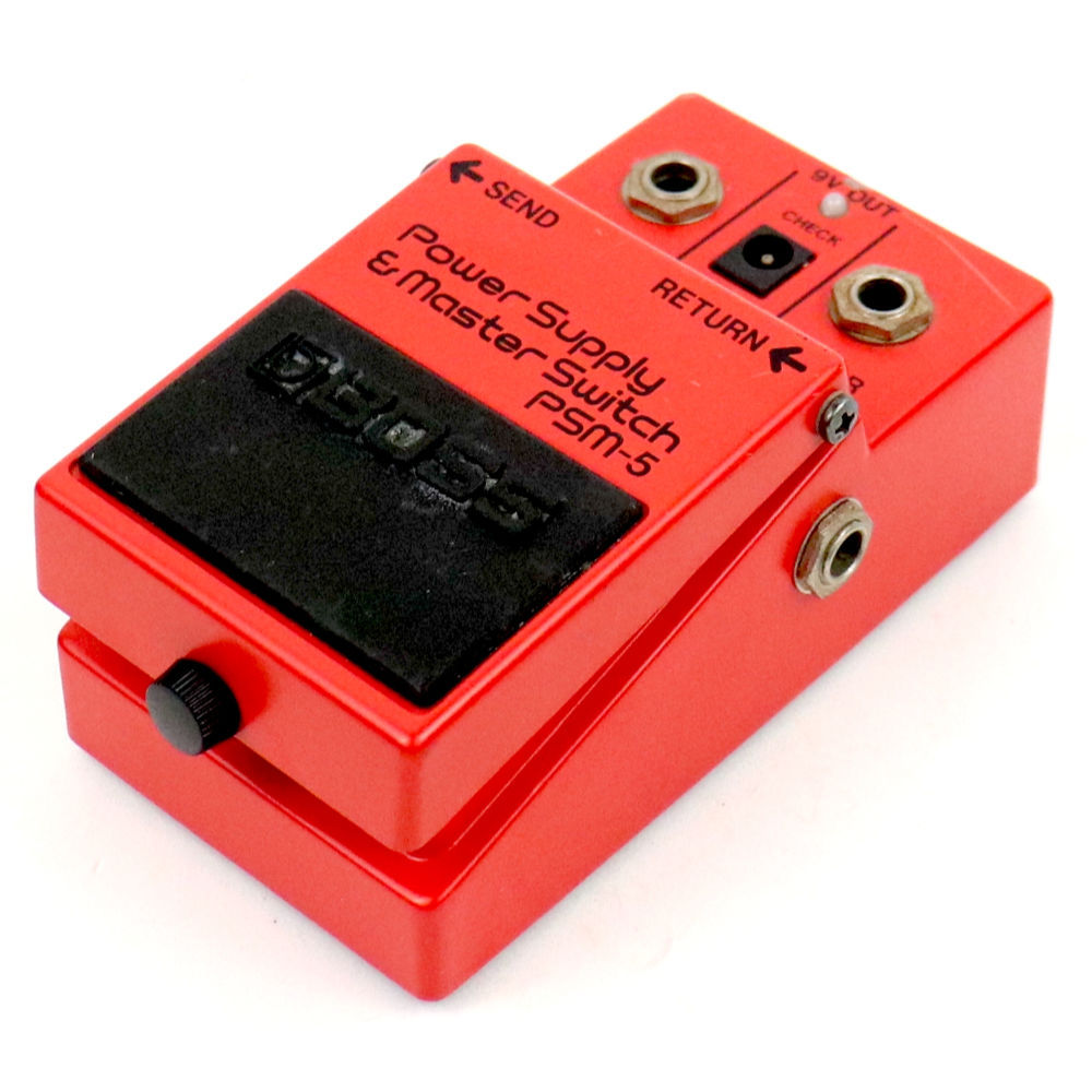 BOSS PSM-5 パワーサプライスイッチ　日本製 BOSS PSM-5 Power Supply & Master Switch (JAPAN)（ビンテージ