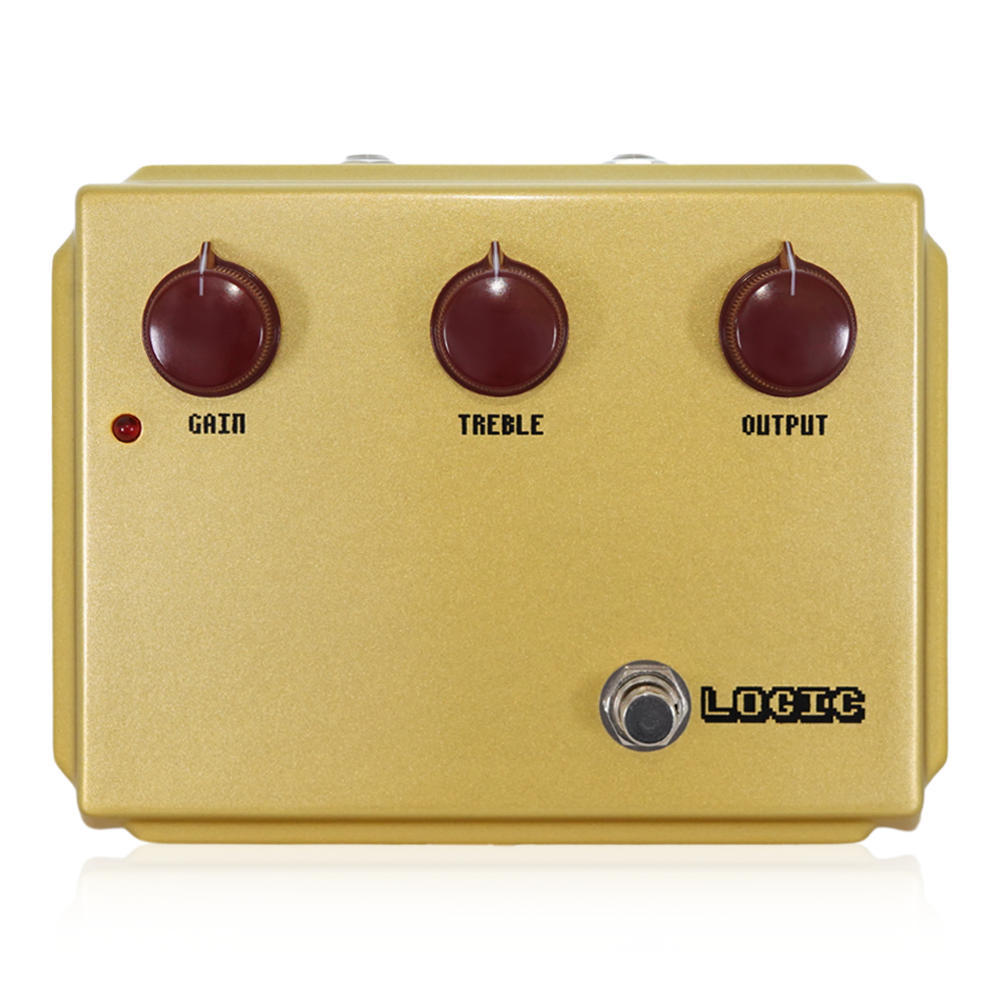 Gravity Waves LOGIC Overdrive Pedal Gold オーバードライブ ギター