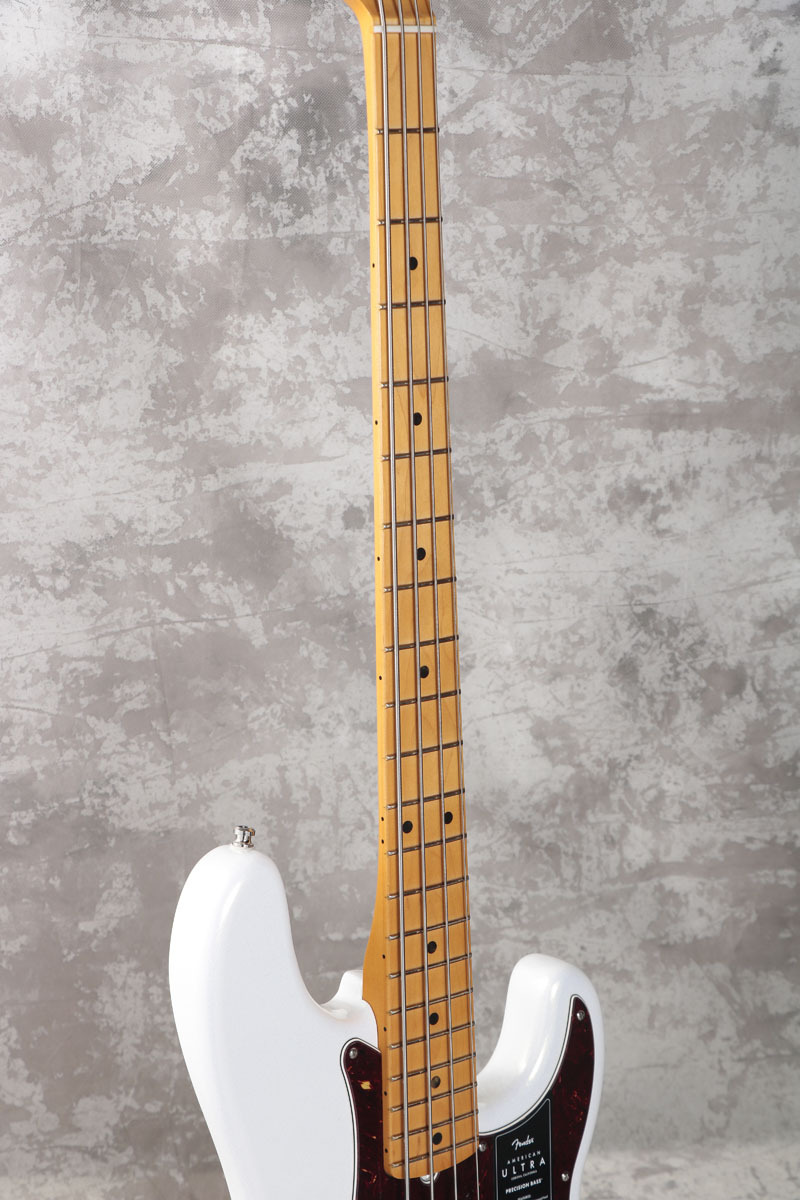 Fender American Ultra Precision Bass Maple Fingerboard Arctic