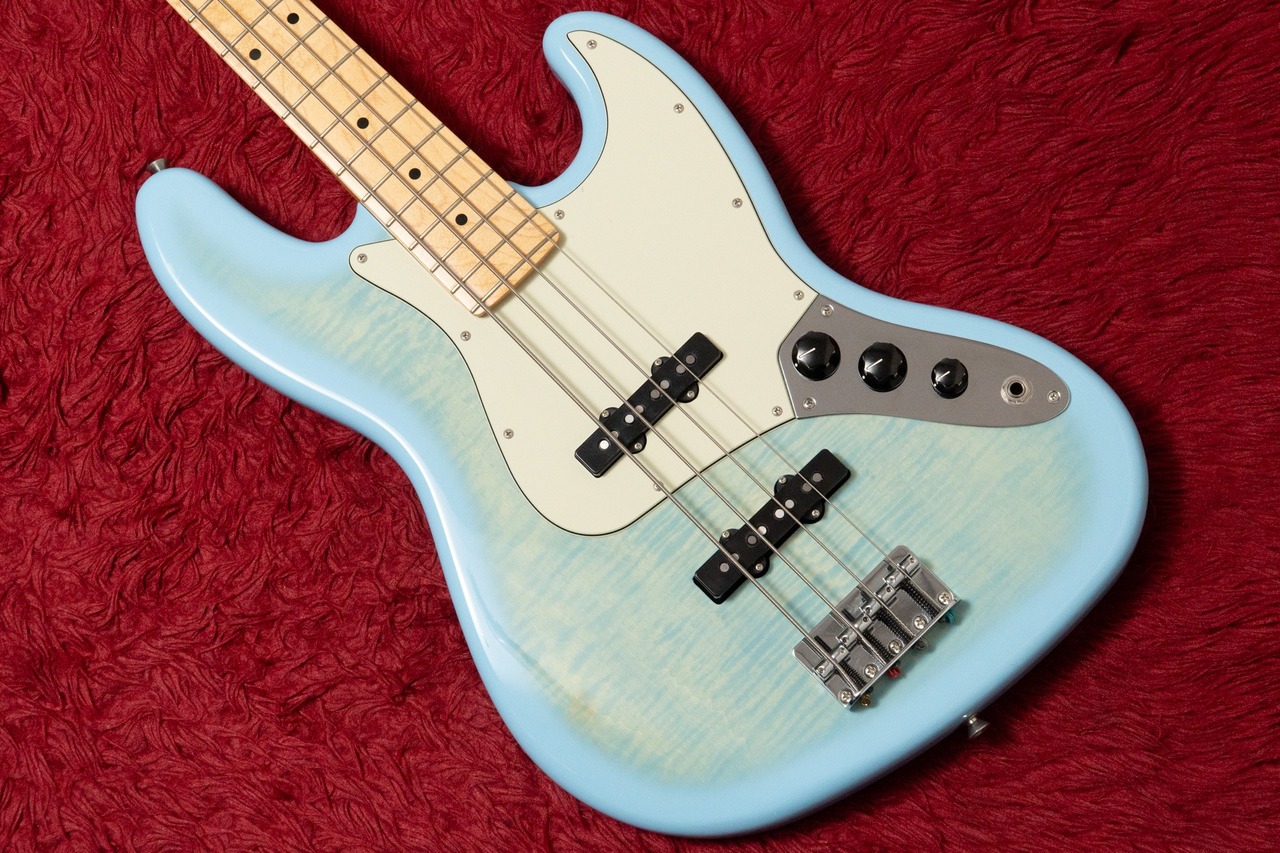 Fender Made in Japan Hybrid II Jazz Bass MN FLAME CLB 2024 4.160kg