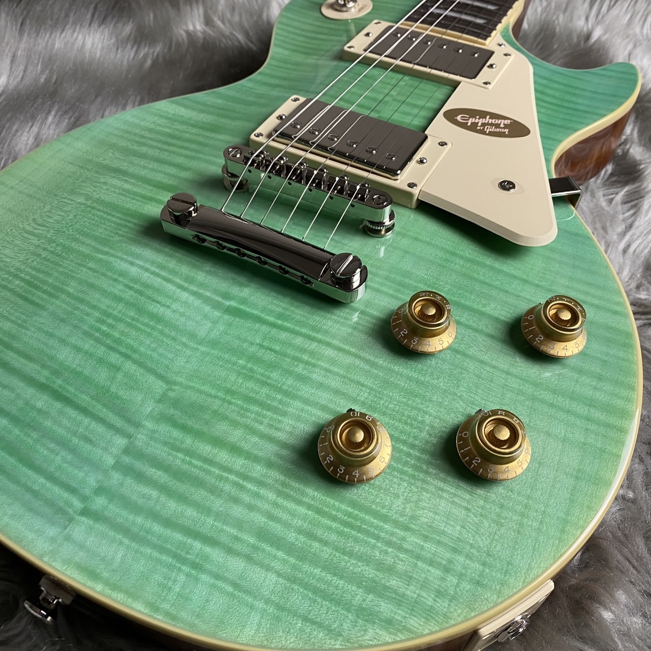 Epiphone Les Paul Standard 50s Figured -Seafoam Green【最大36回