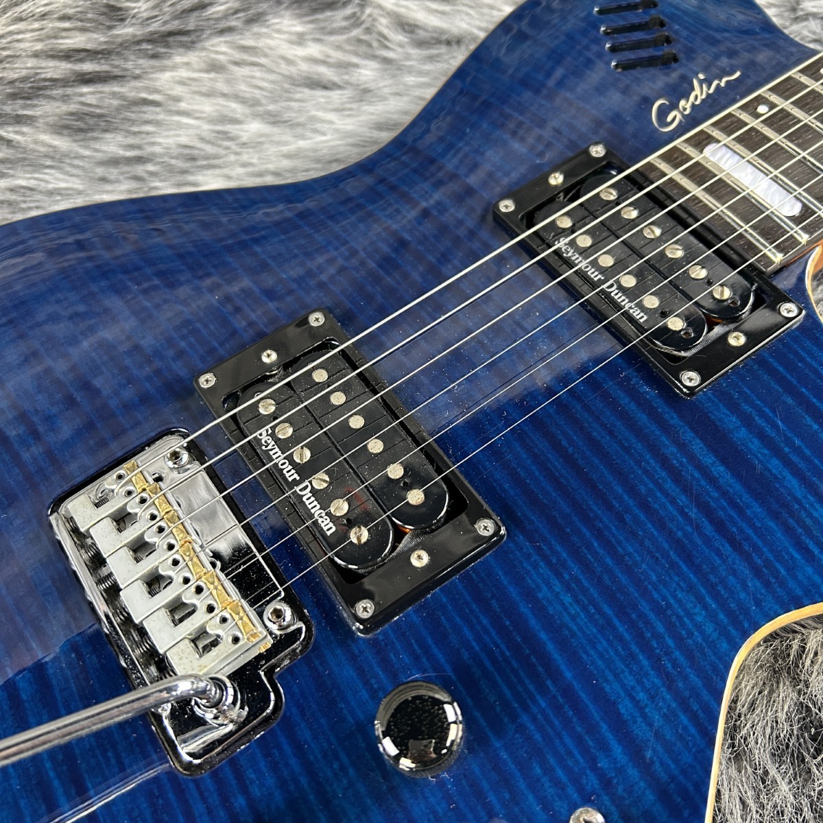 Godin LGXT Trans Blue Flame（中古/送料無料）【楽器検索デジマート】