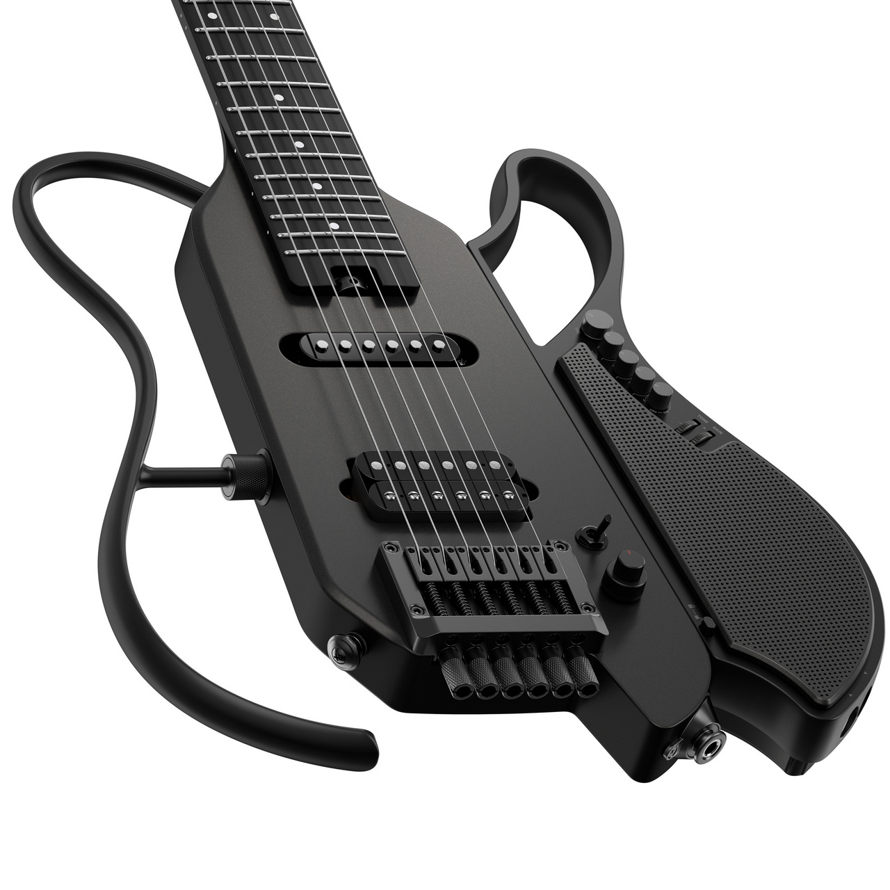 DONNER × MIYAVI HUSH-X LIVE PRO 着脱式アンプ搭載 エレキギター