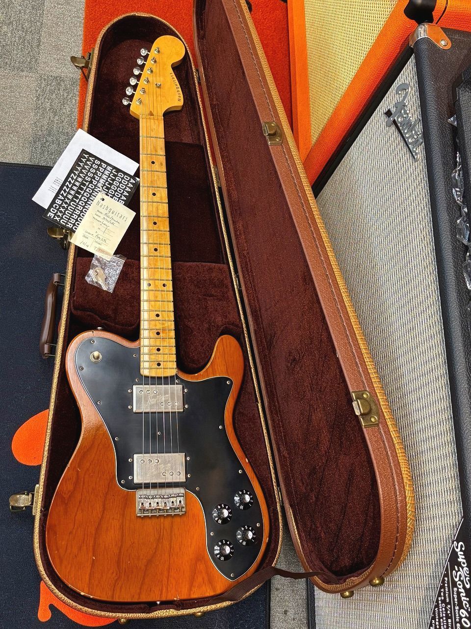 Nash Guitars T-72DLX/Ash/Mocha (ナッシュ テレキャスター・デラックス)
