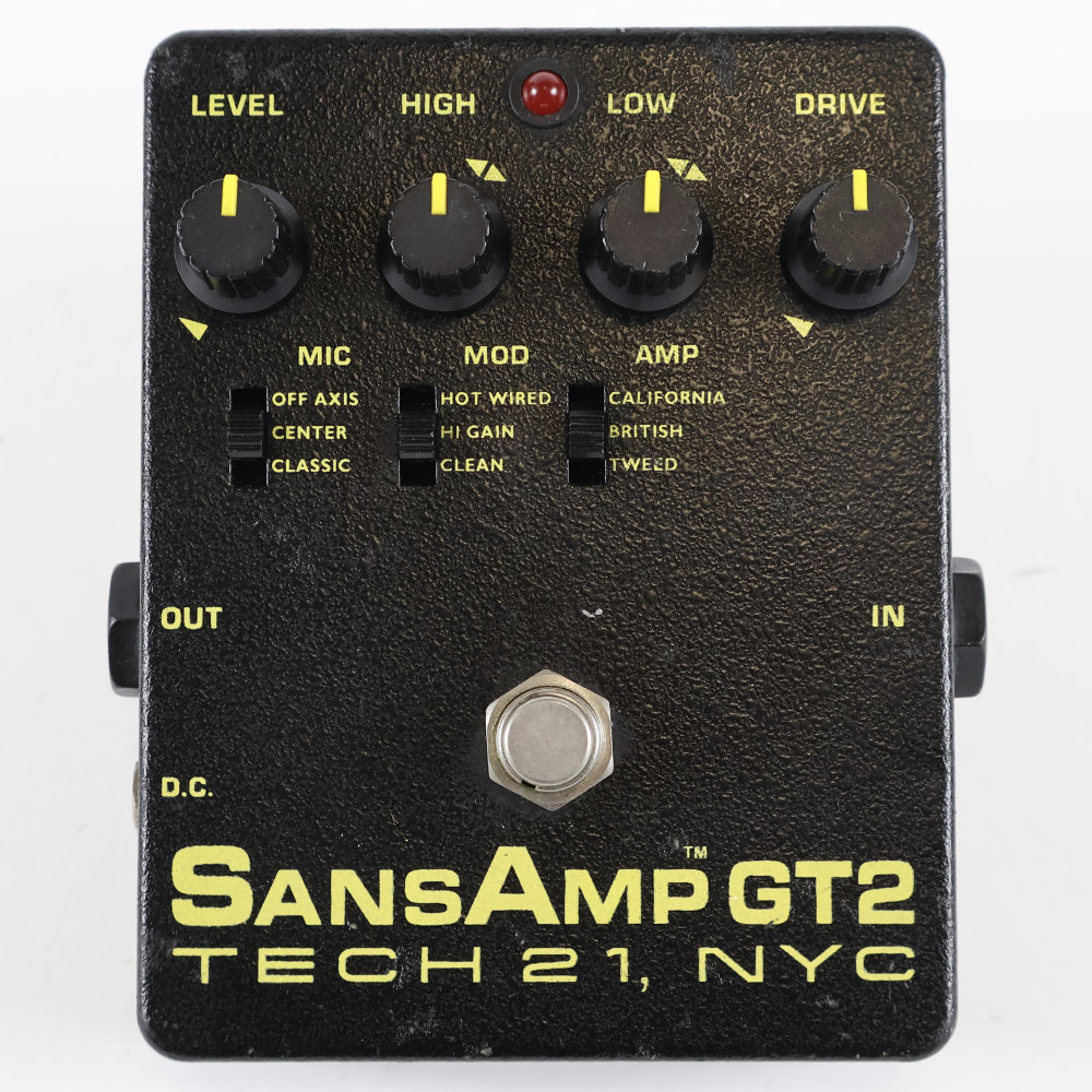 ★☆Tech 21 SansAmp Classic アンプシミュレーター Tech 21 SansAmp Classic アンプシミュレーター