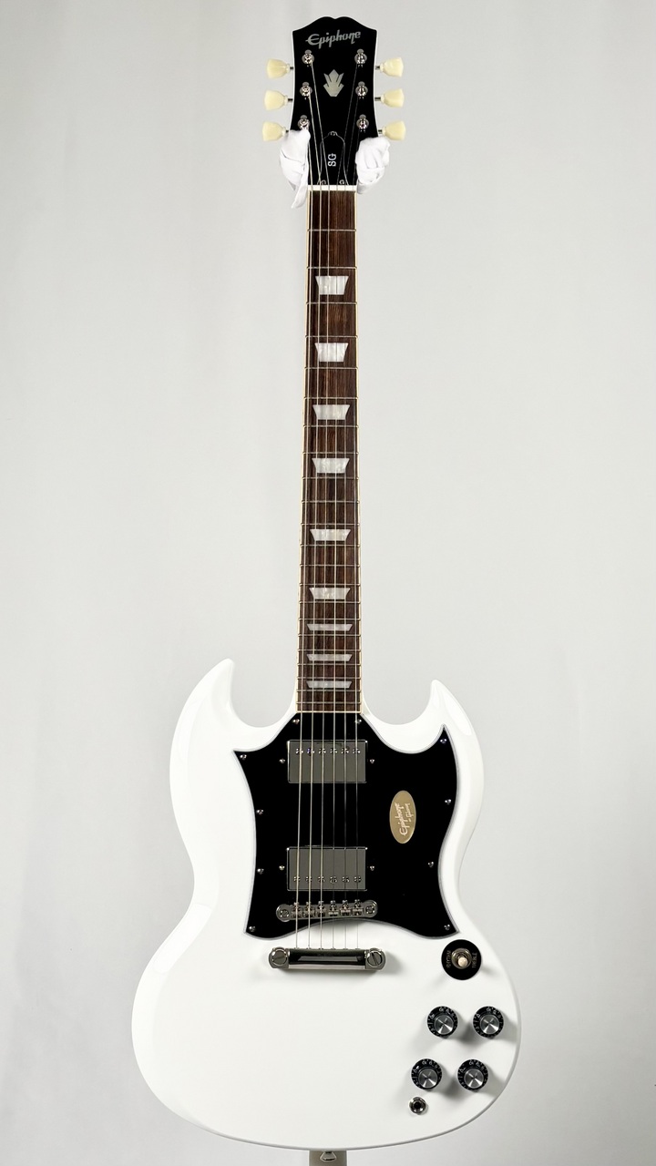 (本日限定値下げ)Epiphone SG Standard ホワイト 中古]Epiphone SG Standard Alpine White Amazon.com: Epiphone