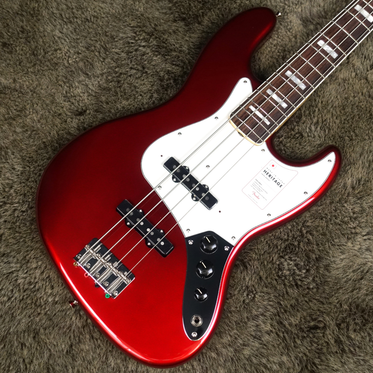 Fender 2023 Collection Made in Japan Heritage Late 60s Jazz Bass Candy  Apple Red（新品）【楽器検索デジマート】