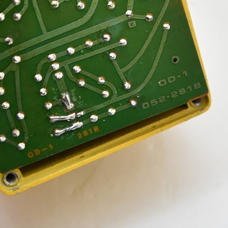 BOSS OD-1 Over Drive 銀ネジ スケルトン仕様 NEC μPC4741C搭載