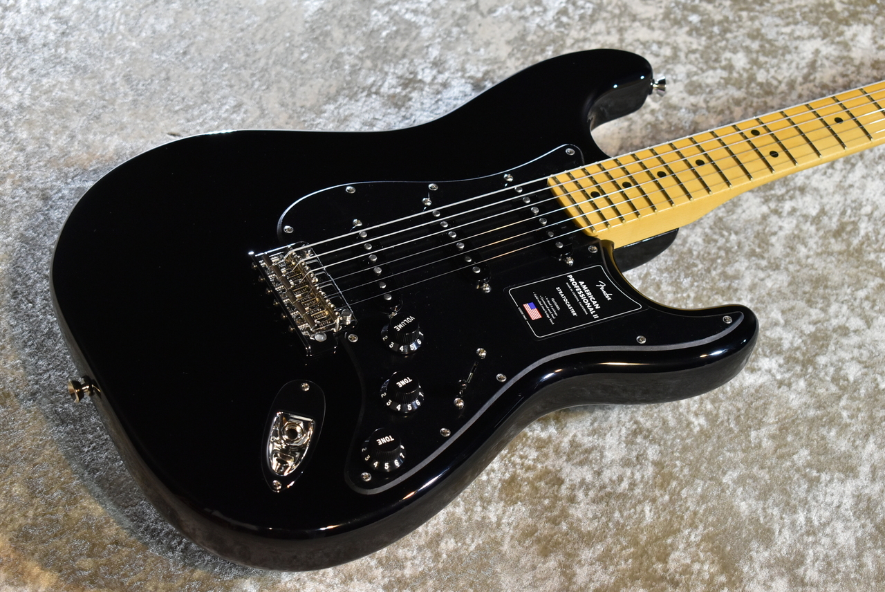 オンラインショップ PROFESSIONAL AMERICAN Fender II Black MOD STRATOCASTER ギター