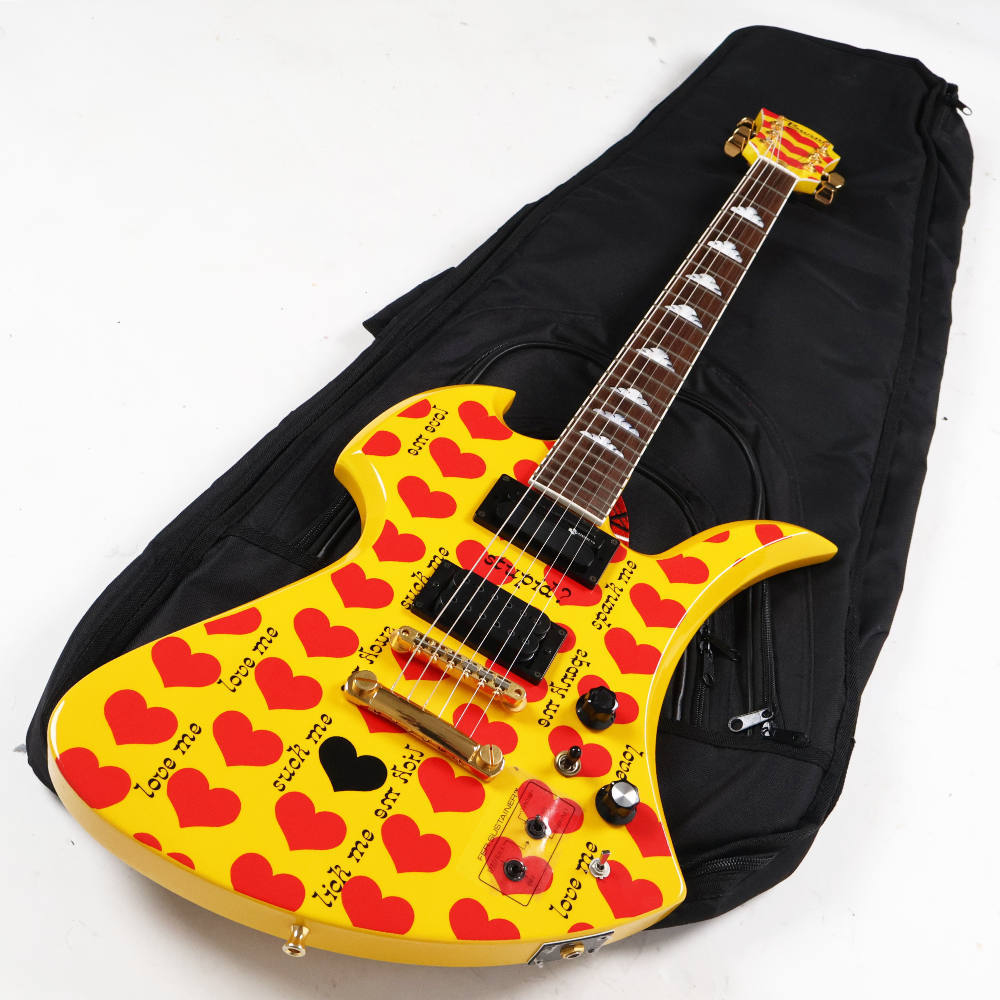 FERNANDES 【中古】 BURNY by FERNANDES MG-145S HY hideモデル Yellow