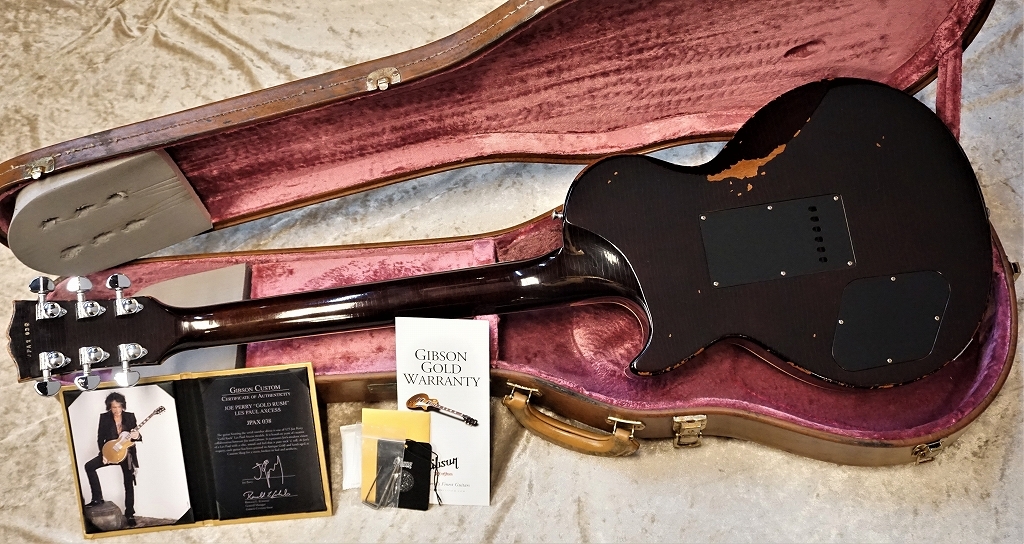 Burny ジョー・ペリーモデル レスポールスタイル ビンテージ日本製鳴り良Burny Joe Perry Les Paulタイプ